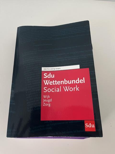 9789012404921-Sdu-Wettenbundel-Social-Work-2019-2020